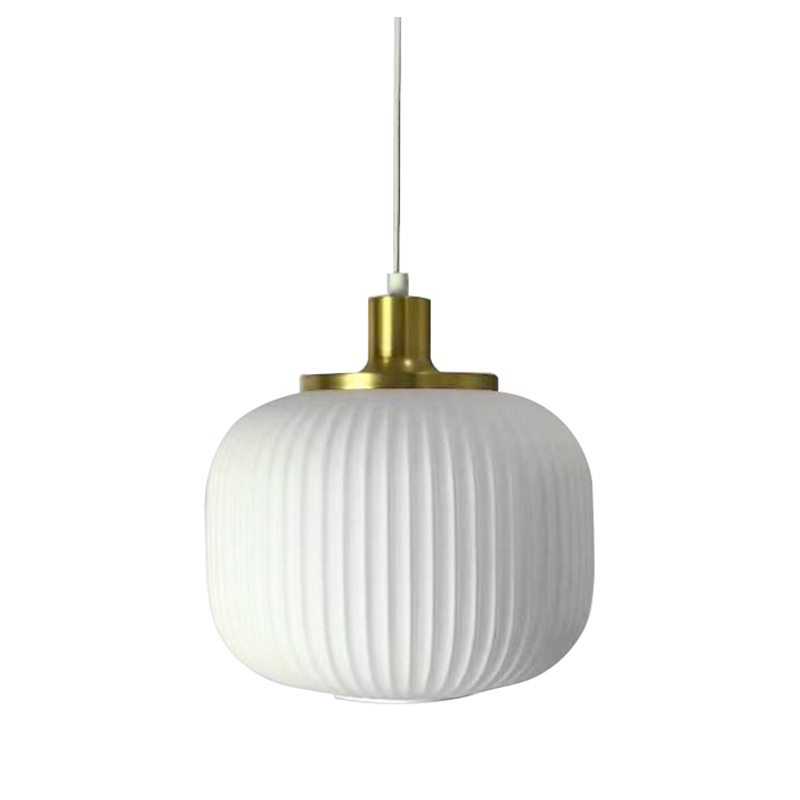 โคมระย้าแก้วรอยพับโคมไฟ